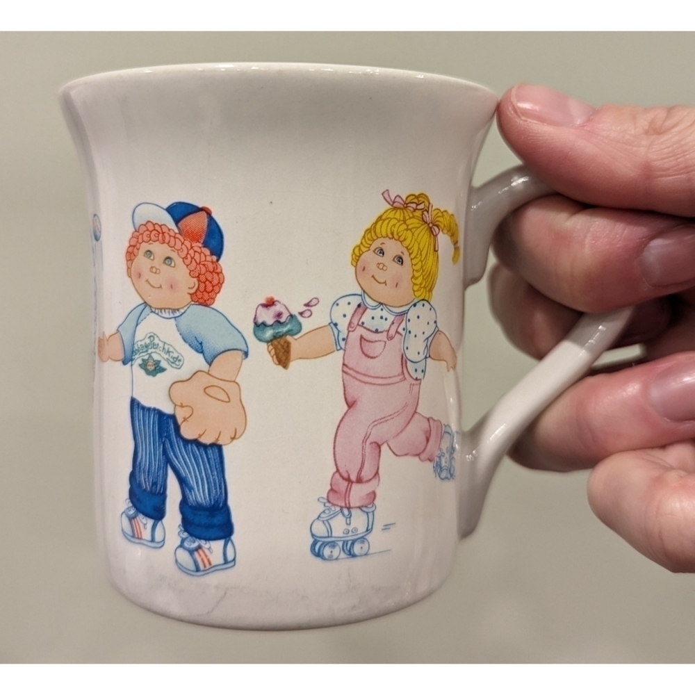 Vintage 1984 Cabbage Patch Kids Tea Coffee Ceramic Mug